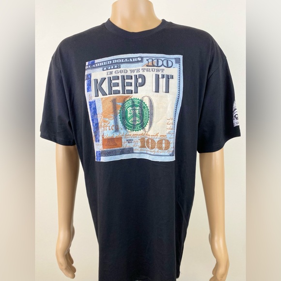 Super Massive Other - Super Massive "Keep It 100" Men's Short Sleeve T-Shirt, Black, Size XL